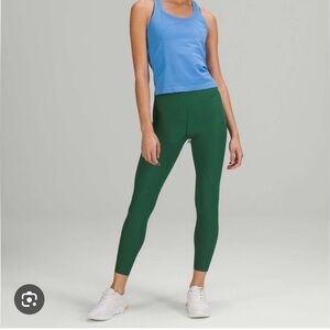 lululemon base pace high rise leggings - green